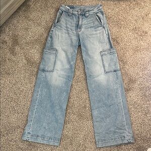 American Eagle Outfitters Light Wash Relaxed Women's Jeans